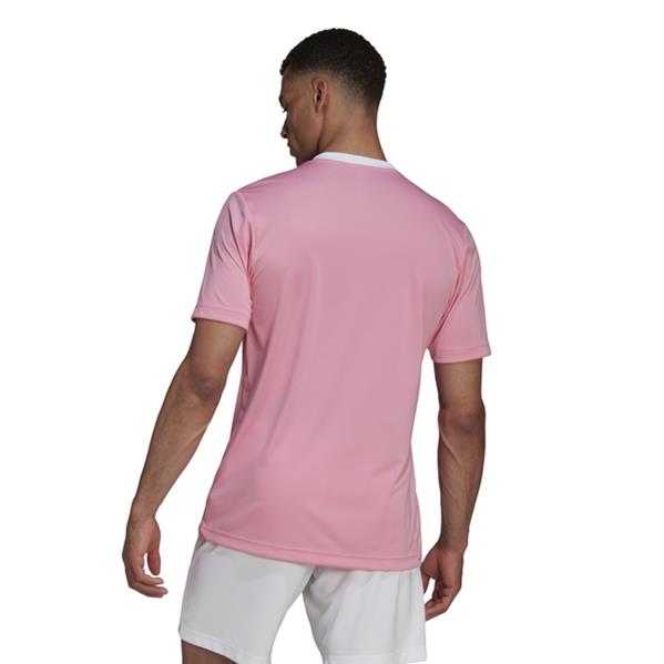 adidas Entrada 22 Semi Pink Glow/White Football Shirt